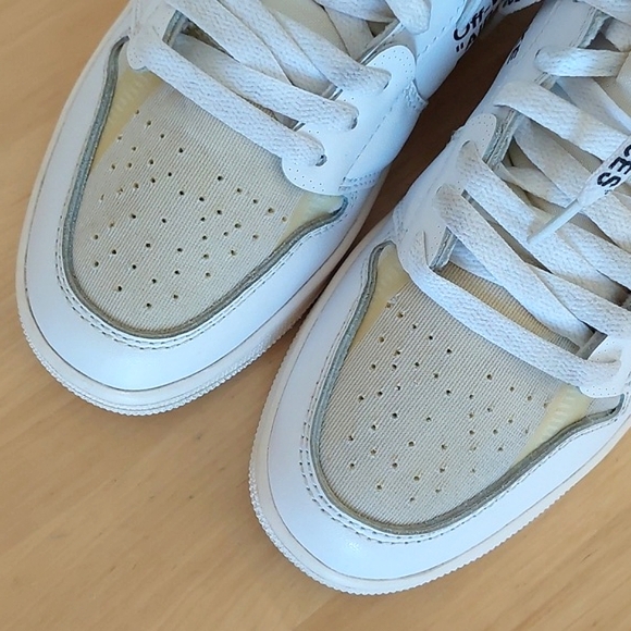Off white × Air Jordan 1 high white "Euro" trainers - Picture 7 of 16